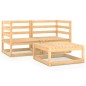 vidaXL 3-tlg. Garten-Lounge-Set Massivholz Kiefer vidaXL 3-tlg. Garten-Lounge-Set Massivholz Kiefer