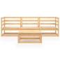 vidaXL 4-tlg. Garten-Lounge-Set Massivholz Kiefer vidaXL 4-tlg. Garten-Lounge-Set Massivholz Kiefer