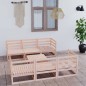 vidaXL 7-tlg. Garten-Lounge-Set Massivholz Kiefer vidaXL 7-tlg. Garten-Lounge-Set Massivholz Kiefer