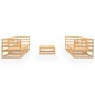 vidaXL 7-tlg. Garten-Lounge-Set Massivholz Kiefer vidaXL 7-tlg. Garten-Lounge-Set Massivholz Kiefer