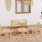 vidaXL 5-tlg. Garten-Lounge-Set Massivholz Kiefer vidaXL 5-tlg. Garten-Lounge-Set Massivholz Kiefer