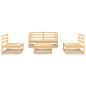 vidaXL 5-tlg. Garten-Lounge-Set Massivholz Kiefer vidaXL 5-tlg. Garten-Lounge-Set Massivholz Kiefer