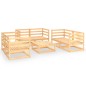 vidaXL 7-tlg. Garten-Lounge-Set Massivholz Kiefer vidaXL 7-tlg. Garten-Lounge-Set Massivholz Kiefer