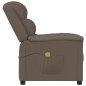 Massagesessel Grau Kunstleder Massagesessel Grau Kunstleder