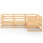 vidaXL 4-tlg. Garten-Lounge-Set Massivholz Kiefer vidaXL 4-tlg. Garten-Lounge-Set Massivholz Kiefer