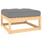 vidaXL 3-tlg. Garten-Lounge-Set mit Kissen Kiefer Massivholz vidaXL 3-tlg. Garten-Lounge-Set mit Kissen Kiefer Massivholz