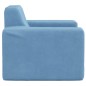 Kindersofa Blau Weich Plüsch Kindersofa Blau Weich Plüsch