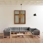 vidaXL 9-tlg. Garten-Lounge-Set mit Kissen Kiefer Massivholz vidaXL 9-tlg. Garten-Lounge-Set mit Kissen Kiefer Massivholz