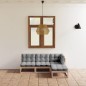 vidaXL 4-tlg. Garten-Lounge-Set mit Kissen Kiefer Massivholz vidaXL 4-tlg. Garten-Lounge-Set mit Kissen Kiefer Massivholz