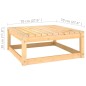 vidaXL 4-tlg. Garten-Lounge-Set mit Kissen Kiefer Massivholz vidaXL 4-tlg. Garten-Lounge-Set mit Kissen Kiefer Massivholz