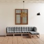 vidaXL 5-tlg. Garten-Lounge-Set mit Kissen Kiefer Massivholz vidaXL 5-tlg. Garten-Lounge-Set mit Kissen Kiefer Massivholz