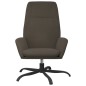 Relaxsessel Dunkelgrau Wildleder-Optik Relaxsessel Dunkelgrau Wildleder-Optik