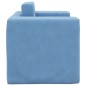 Schlafsofa für Kinder Blau Weicher Plüsch Schlafsofa für Kinder Blau Weicher Plüsch
