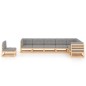 vidaXL 8-tlg. Garten-Lounge-Set mit Kissen Kiefer Massivholz vidaXL 8-tlg. Garten-Lounge-Set mit Kissen Kiefer Massivholz