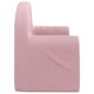 Kindersofa 2-Sitzer Rosa Weich Plüsch Kindersofa 2-Sitzer Rosa Weich Plüsch