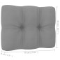 vidaXL 11-tlg. Garten-Lounge-Set mit Kissen Kiefer Massivholz vidaXL 11-tlg. Garten-Lounge-Set mit Kissen Kiefer Massivholz