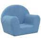 Kindersofa Blau Weich Plüsch Kindersofa Blau Weich Plüsch