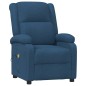 Massagesessel Blau Stoff Massagesessel Blau Stoff