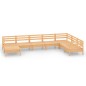 vidaXL 8-tlg. Garten-Lounge-Set Massivholz Kiefer vidaXL 8-tlg. Garten-Lounge-Set Massivholz Kiefer