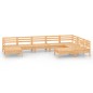 vidaXL 9-tlg. Garten-Lounge-Set Massivholz Kiefer vidaXL 9-tlg. Garten-Lounge-Set Massivholz Kiefer