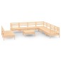 vidaXL 10-tlg. Garten-Lounge-Set Massivholz Kiefer vidaXL 10-tlg. Garten-Lounge-Set Massivholz Kiefer