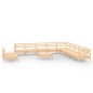 vidaXL 12-tlg. Garten-Lounge-Set Massivholz Kiefer vidaXL 12-tlg. Garten-Lounge-Set Massivholz Kiefer