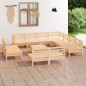 vidaXL 12-tlg. Garten-Lounge-Set Massivholz Kiefer vidaXL 12-tlg. Garten-Lounge-Set Massivholz Kiefer