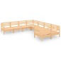 vidaXL 8-tlg. Garten-Lounge-Set Massivholz Kiefer vidaXL 8-tlg. Garten-Lounge-Set Massivholz Kiefer