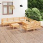 vidaXL 9-tlg. Garten-Lounge-Set Massivholz Kiefer vidaXL 9-tlg. Garten-Lounge-Set Massivholz Kiefer