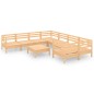 vidaXL 9-tlg. Garten-Lounge-Set Massivholz Kiefer vidaXL 9-tlg. Garten-Lounge-Set Massivholz Kiefer