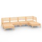 vidaXL 6-tlg. Garten-Lounge-Set Massivholz Kiefer vidaXL 6-tlg. Garten-Lounge-Set Massivholz Kiefer