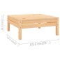 vidaXL 9-tlg. Garten-Lounge-Set Massivholz Kiefer vidaXL 9-tlg. Garten-Lounge-Set Massivholz Kiefer