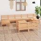 vidaXL 10-tlg. Garten-Lounge-Set Massivholz Kiefer vidaXL 10-tlg. Garten-Lounge-Set Massivholz Kiefer