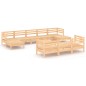 vidaXL 11-tlg. Garten-Lounge-Set Massivholz Kiefer vidaXL 11-tlg. Garten-Lounge-Set Massivholz Kiefer