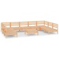 vidaXL 10-tlg. Garten-Lounge-Set Massivholz Kiefer vidaXL 10-tlg. Garten-Lounge-Set Massivholz Kiefer