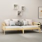 vidaXL Tagesbett mit Matratze 90x200 cm Kiefer Massivholz vidaXL Tagesbett mit Matratze 90x200 cm Kiefer Massivholz