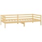 vidaXL Tagesbett mit Matratze 90x200 cm Kiefer Massivholz vidaXL Tagesbett mit Matratze 90x200 cm Kiefer Massivholz