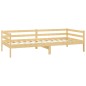 vidaXL Tagesbett mit Matratze 90x200 cm Kiefer Massivholz vidaXL Tagesbett mit Matratze 90x200 cm Kiefer Massivholz