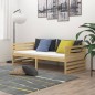 vidaXL Tagesbett mit Matratze 90x200 cm Kiefer Massivholz vidaXL Tagesbett mit Matratze 90x200 cm Kiefer Massivholz