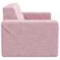 Kindersofa 2-Sitzer Rosa Weich Plüsch Kindersofa 2-Sitzer Rosa Weich Plüsch