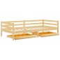 vidaXL Tagesbett mit Schubladen 90x200 cm Massivholz Kiefer vidaXL Tagesbett mit Schubladen 90x200 cm Massivholz Kiefer