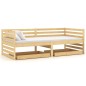 vidaXL Tagesbett mit Schubladen 90x200 cm Massivholz Kiefer vidaXL Tagesbett mit Schubladen 90x200 cm Massivholz Kiefer