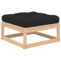 vidaXL 5-tlg. Garten-Lounge-Set mit Kissen Kiefer Massivholz vidaXL 5-tlg. Garten-Lounge-Set mit Kissen Kiefer Massivholz