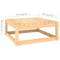 vidaXL 5-tlg. Garten-Lounge-Set mit Kissen Kiefer Massivholz vidaXL 5-tlg. Garten-Lounge-Set mit Kissen Kiefer Massivholz