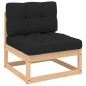 vidaXL 5-tlg. Garten-Lounge-Set mit Kissen Massivholz Kiefer vidaXL 5-tlg. Garten-Lounge-Set mit Kissen Massivholz Kiefer