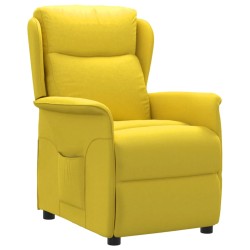 Relaxsessel Hellgelb Stoff