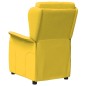 Relaxsessel Hellgelb Stoff Relaxsessel Hellgelb Stoff