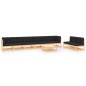 vidaXL 9-tlg. Garten-Lounge-Set mit Kissen Massivholz Kiefer vidaXL 9-tlg. Garten-Lounge-Set mit Kissen Massivholz Kiefer