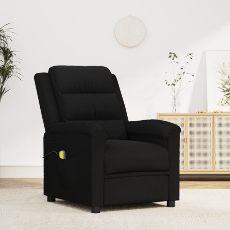 Massagesessel Schwarz Samt