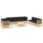 vidaXL 10-tlg. Garten-Lounge-Set mit Kissen Kiefer Massivholz vidaXL 10-tlg. Garten-Lounge-Set mit Kissen Kiefer Massivholz